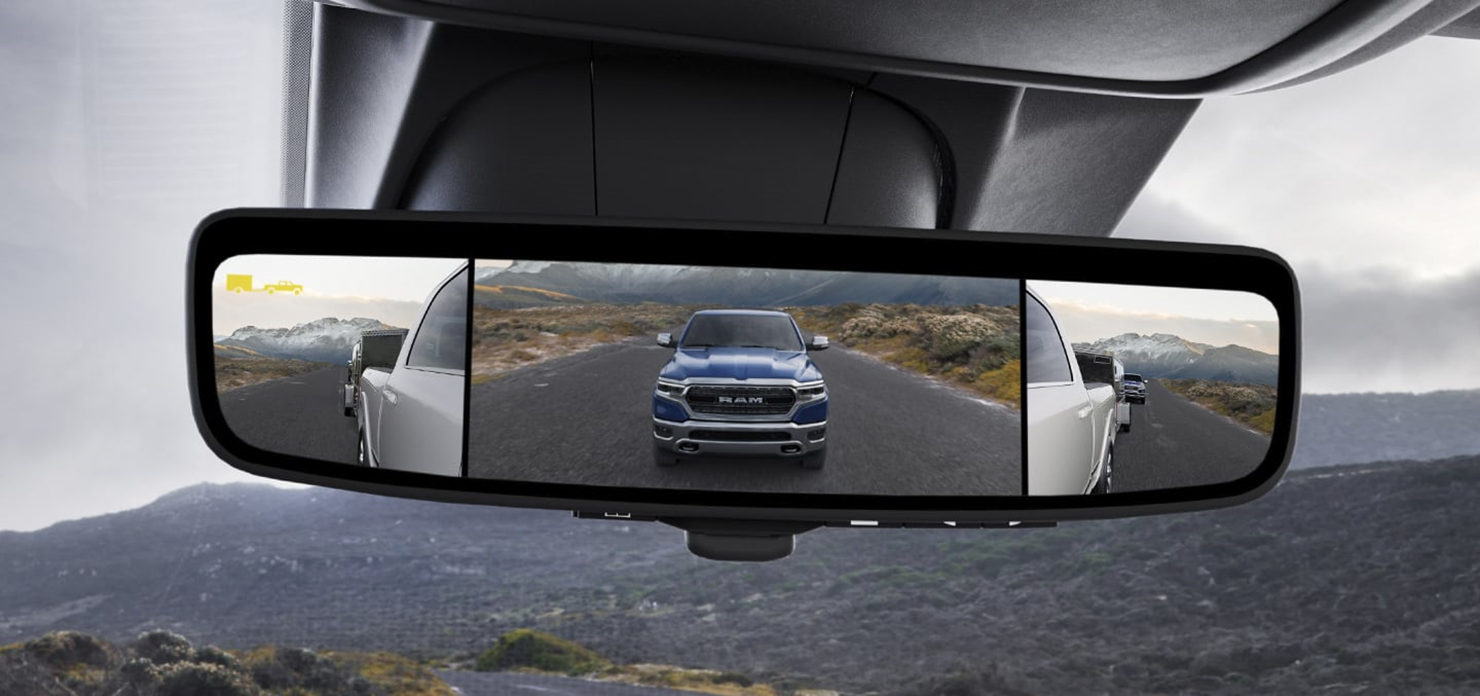 Camera behind interior rear-view mirror - Volvo Cars Global Media